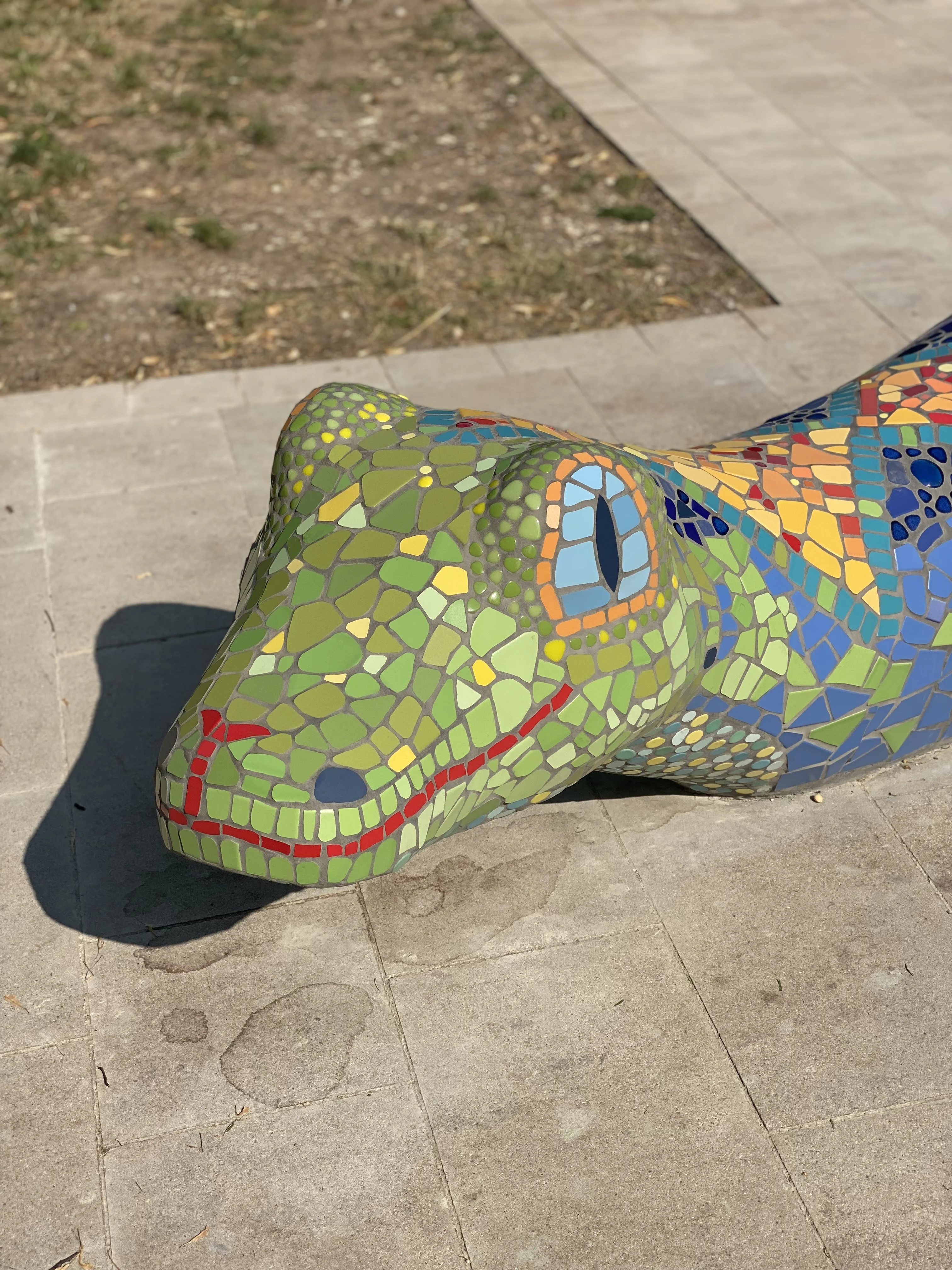 Mosaik-Kobra Napolina / Grundschule am Napoleonstein Regensburg