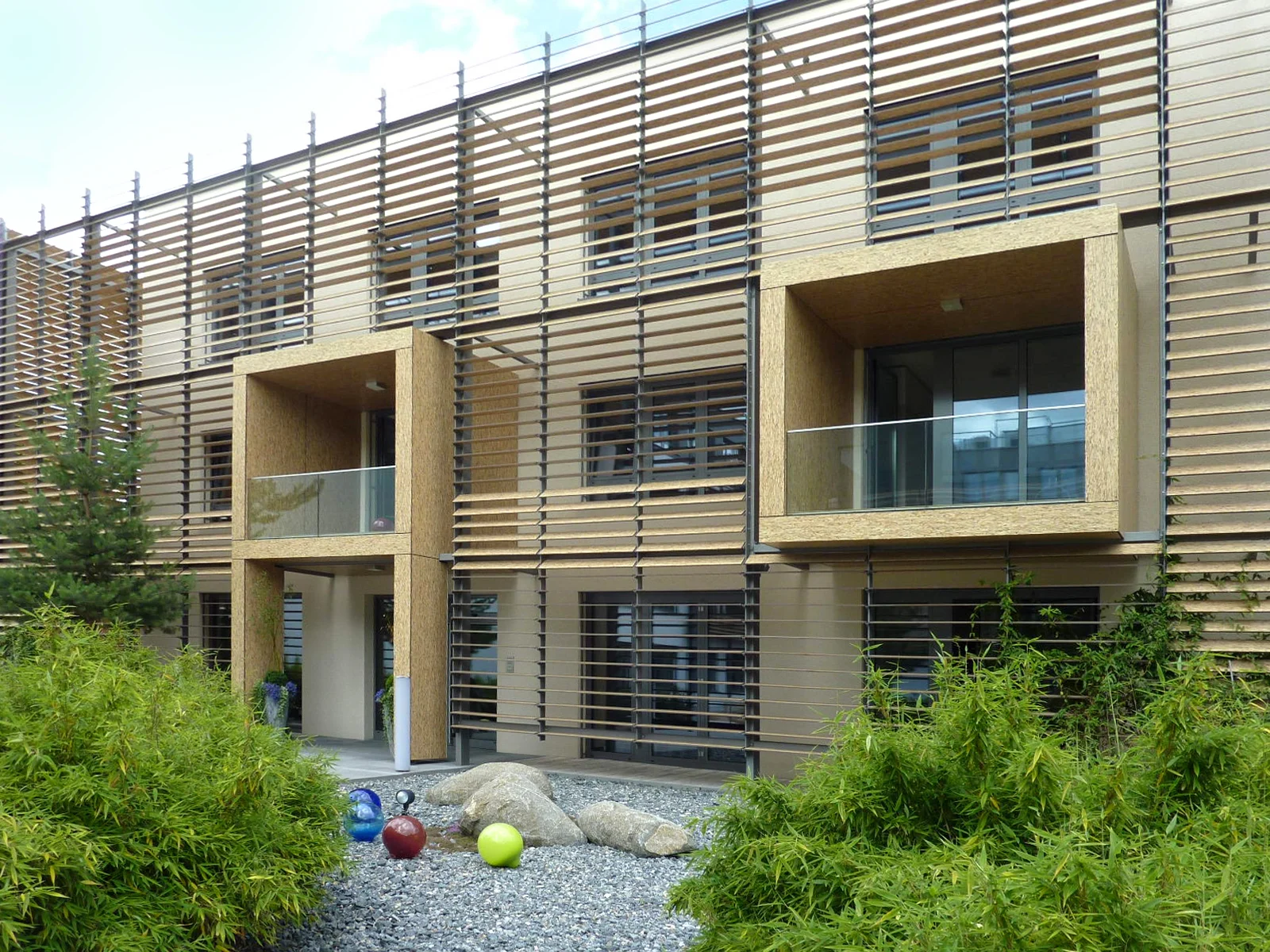 Frontalansicht Fassade