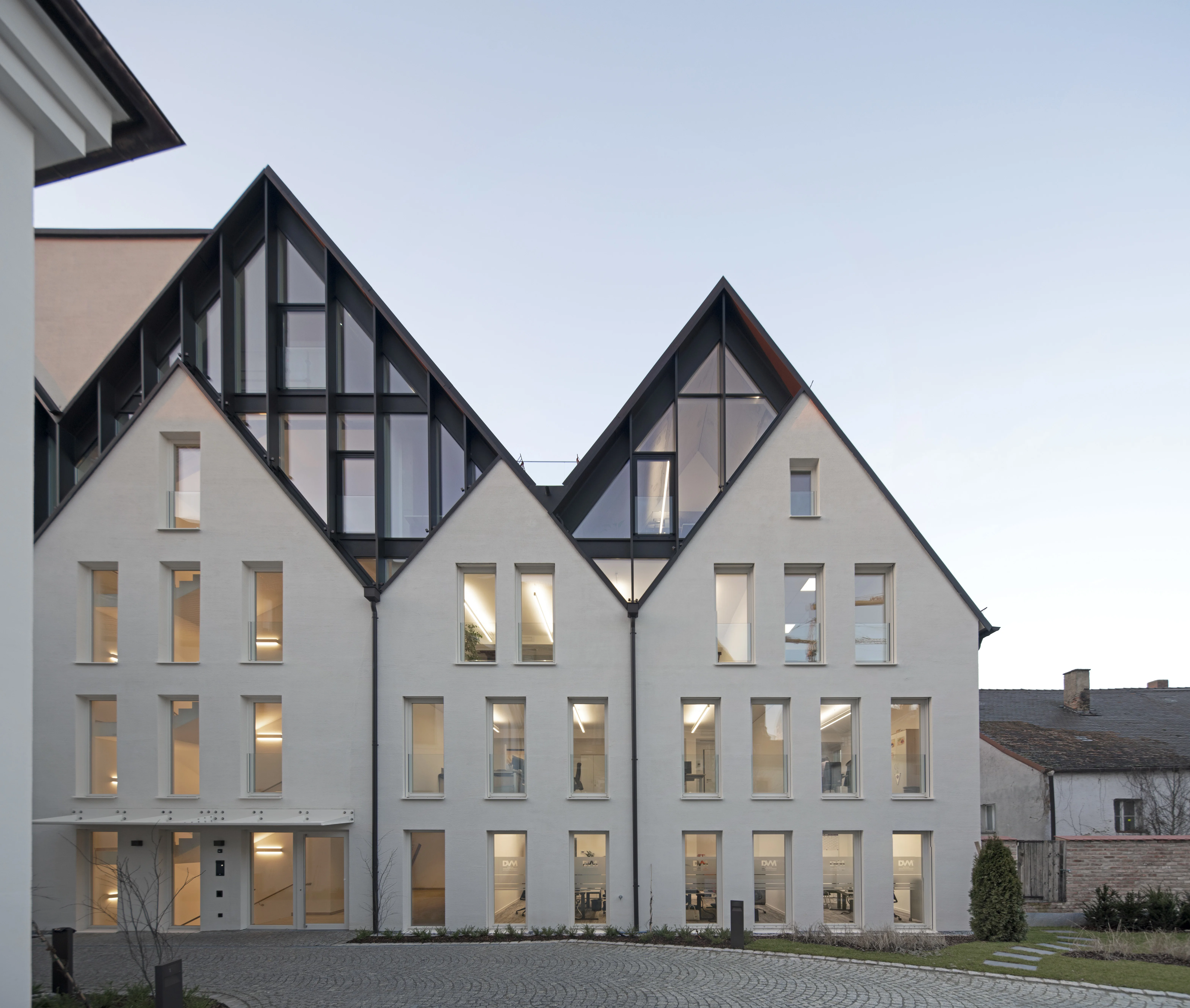 Das neue Bürogebäude