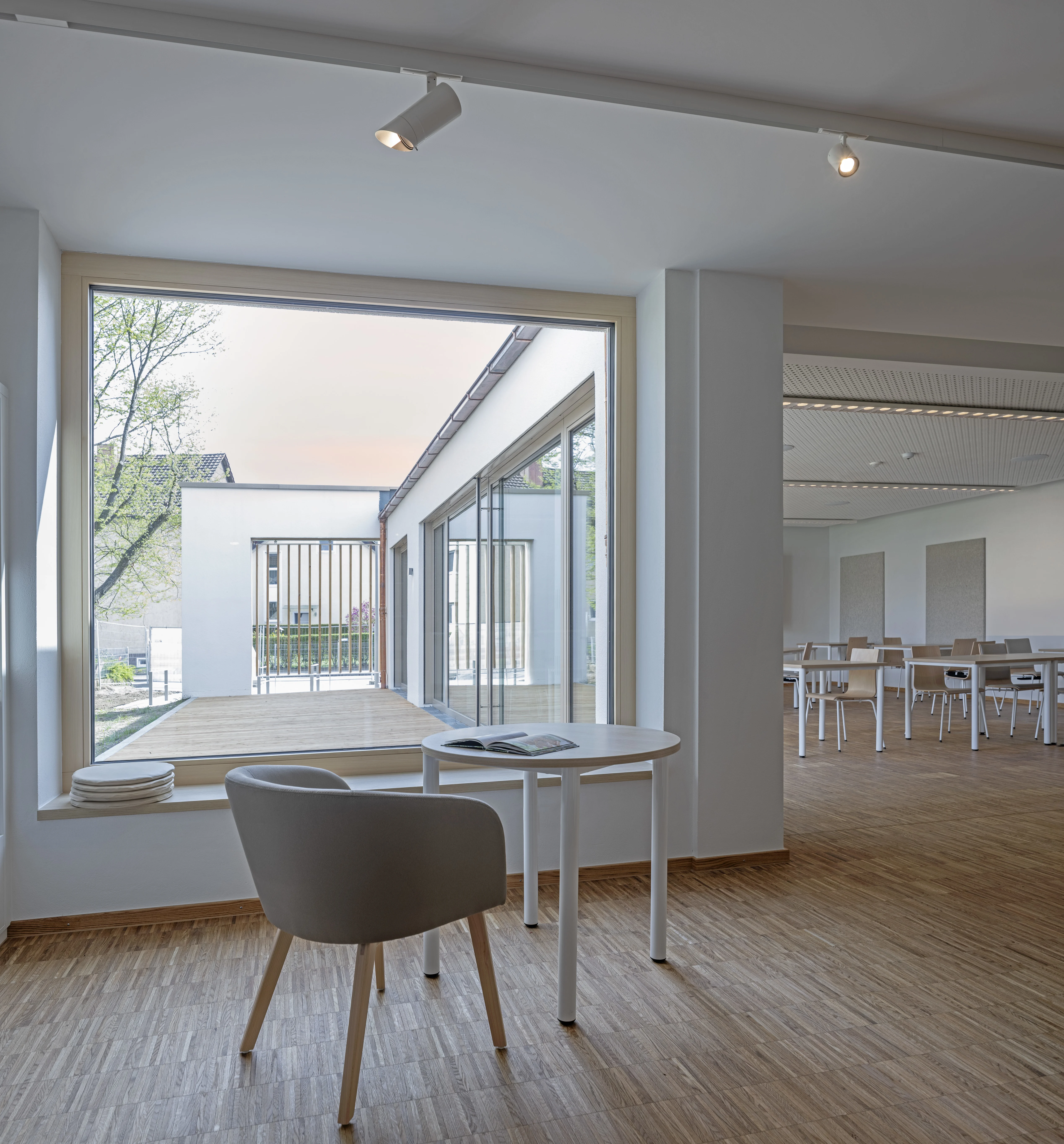 Blick auf Freibereich