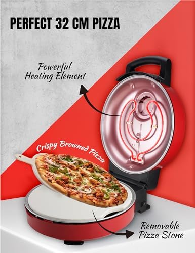 Vue 3 de Bestron Four Pizza