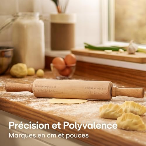 Vue 3 de Praknu Rouleau Patisserie