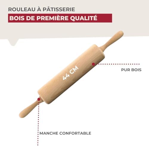 Vue 3 de Fackelmann Rouleau Patisserie En