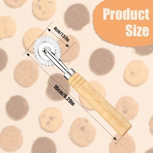 Vue 2 de Roulette Coupe Pate Patisserie