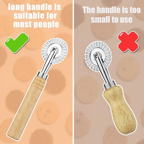 Vue 3 de Roulette Coupe Pate Patisserie