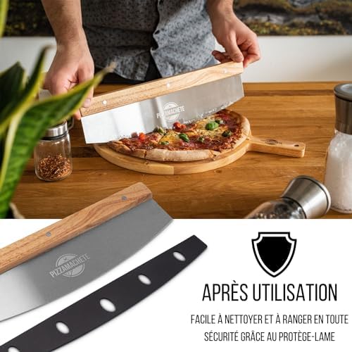 Vue 5 de Pizzamachete Roulette Pizza Planche