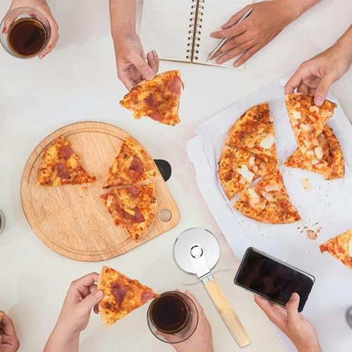 Vue 6 de Roulette Pizzas Decoupe Pizza