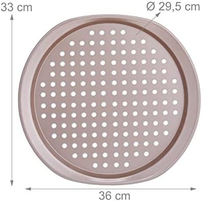 Vue 4 de Relaxdays Plaque Pizzas