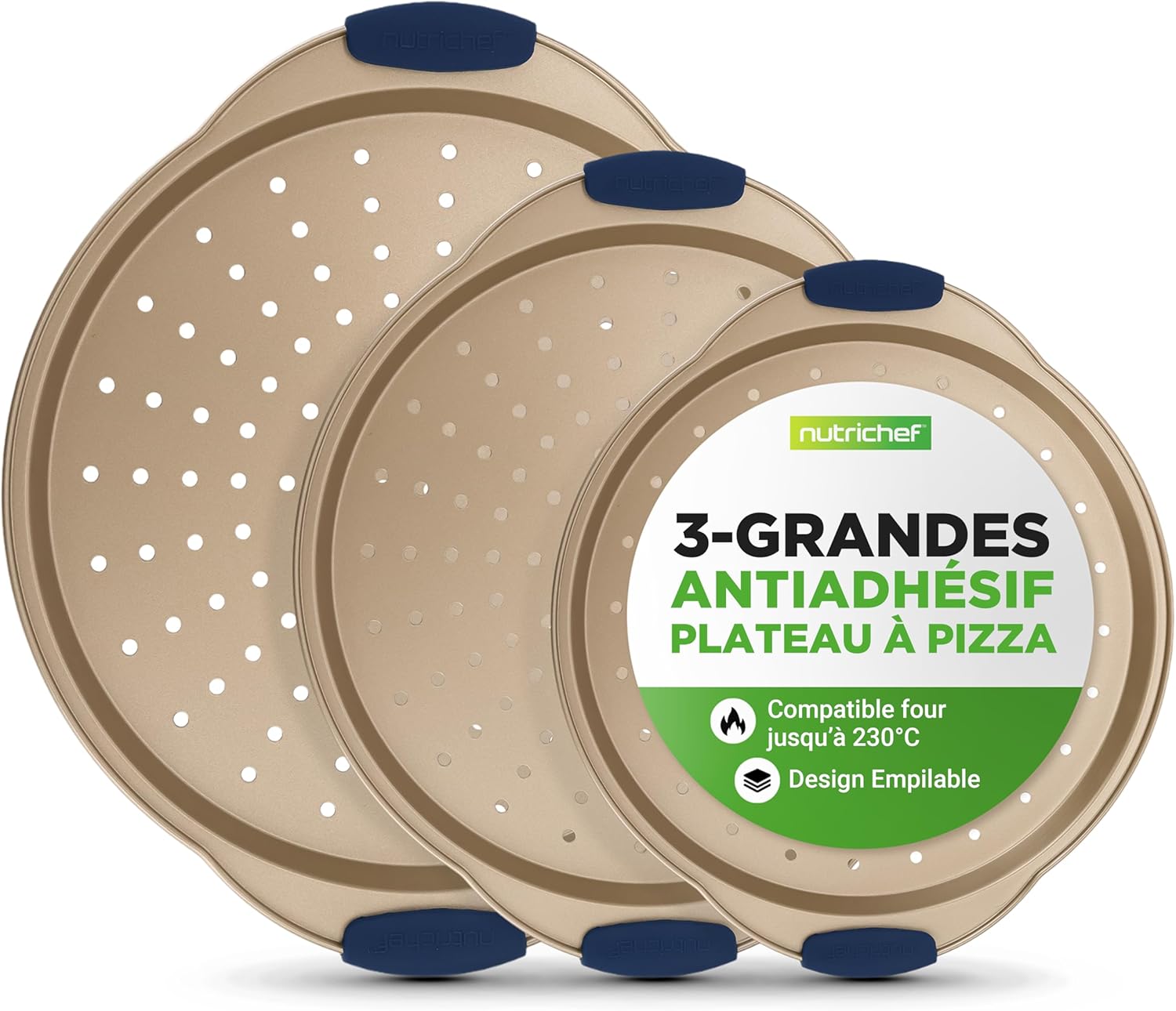 Nutrichef Set De Plaques