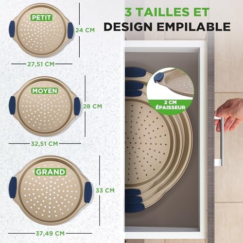 Vue 3 de Nutrichef Set De Plaques