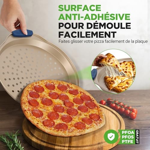 Vue 4 de Nutrichef Set De Plaques