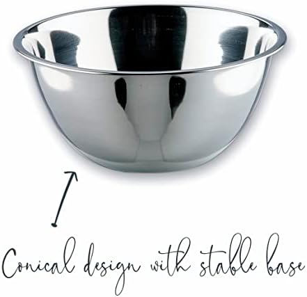 Vue 5 de Lacor Garinox Conical Bowl