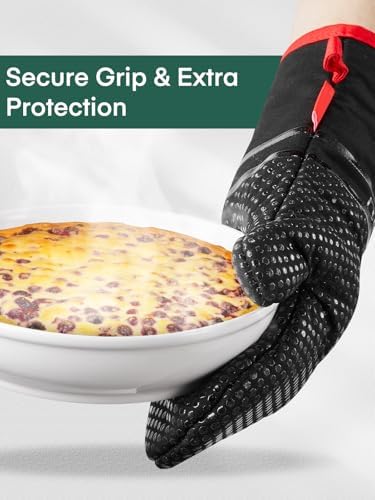 Vue 2 de Gants De Cuisine Resistants