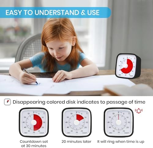 Vue 2 de Minuteur Visuel Avec Etui