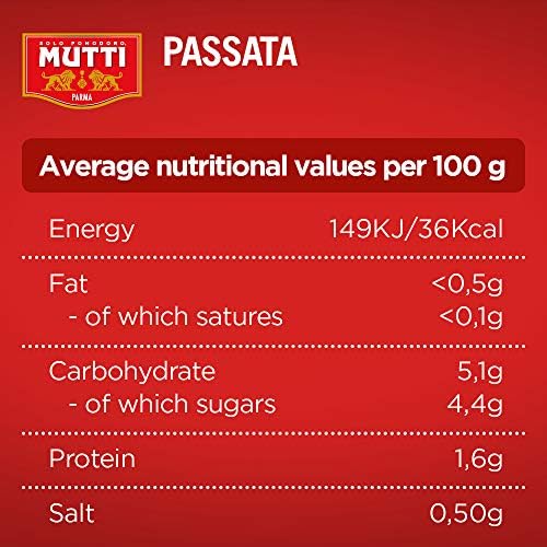 Vue 2 de Mutti Passata Di Pomodoro