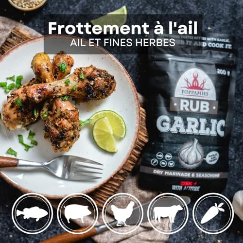Vue 2 de Poppamies Ail Bbq Rub