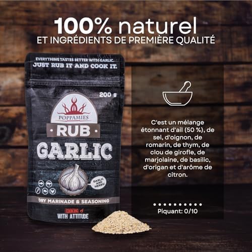Vue 5 de Poppamies Ail Bbq Rub
