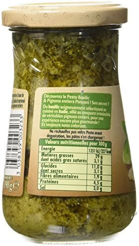 Vue 3 de Panzani Sauce Pesto Basilic