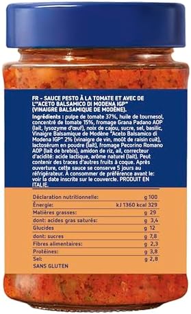 Vue 2 de Barilla Sauce Pesto Rosso