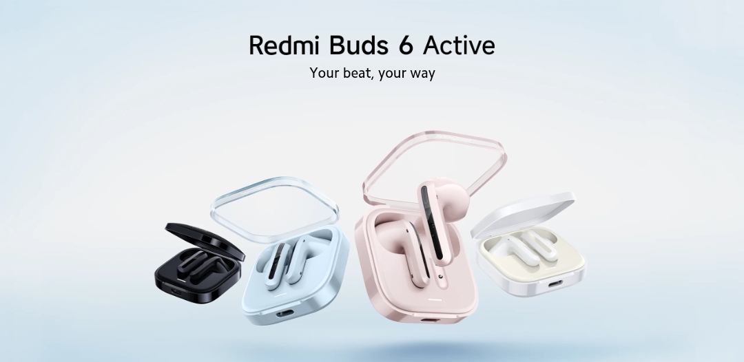 Xiaomi Redmi Buds 6 Active true wireless earbuds view 3