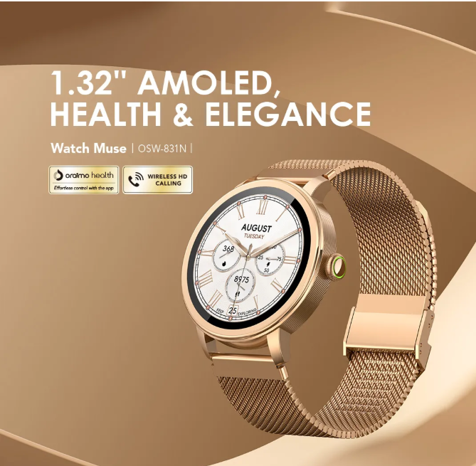 Orimo oraimo Watch Muse 1.32” AMOLED IP68 Smart Watch available in Kenya