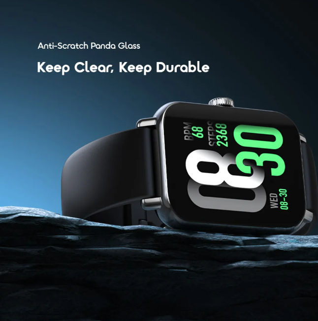 Oraimo Watch 6 Pro OSW-807S 1.69" curved glass metal body smart watch with FREE EXTRA STRAP view 8