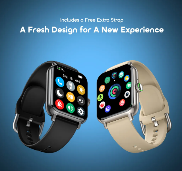 Oraimo Watch 6 Pro OSW-807S 1.69" curved glass metal body smart watch with FREE EXTRA STRAP view 9