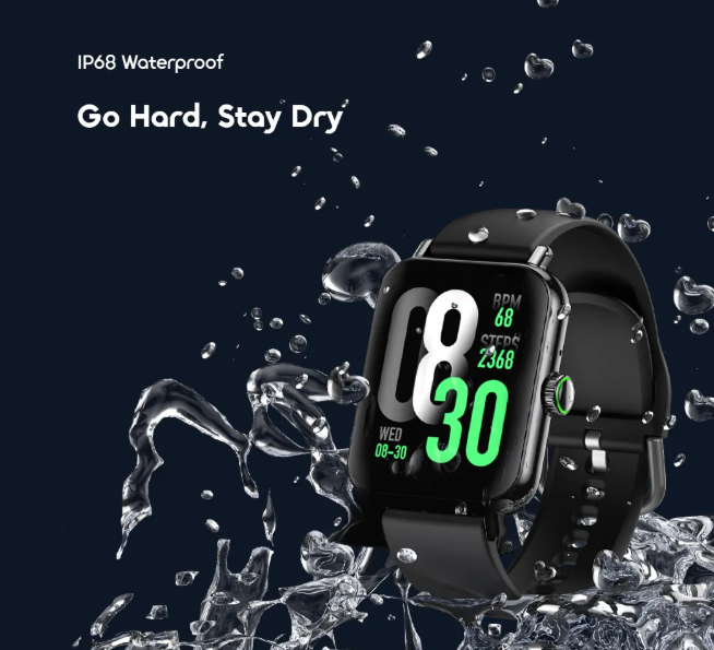 Oraimo Watch 6 Pro OSW-807S 1.69" curved glass metal body smart watch with FREE EXTRA STRAP view 12