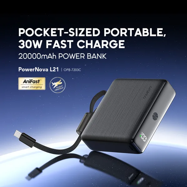oraimo PowerNova L21 20000mAh 30W Power Bank view 7