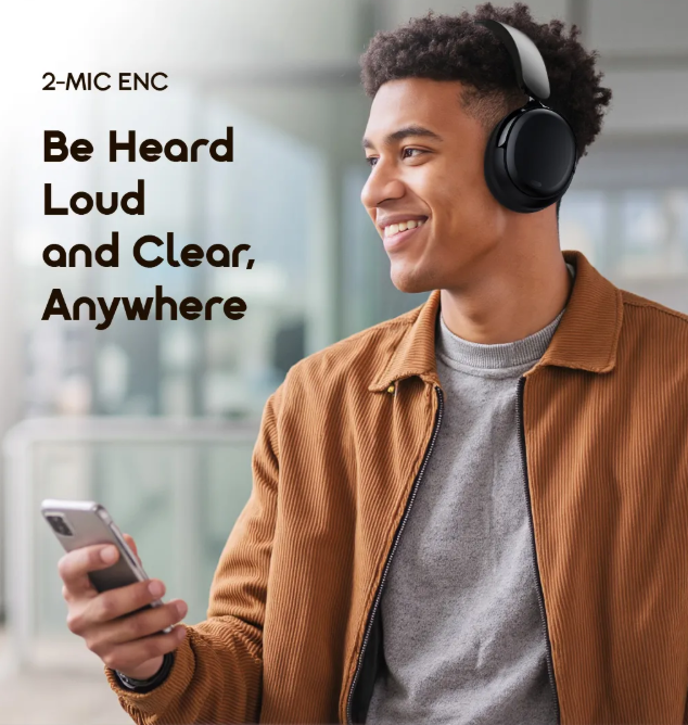 Oraimo BoomPop N OHP-915N 65hrs playtime Active Noise Cancellation wireless headphones view 7