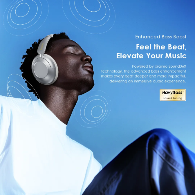 oraimo BoomPop Pro oraimo BoomPop Pro ANC Headphones view 5