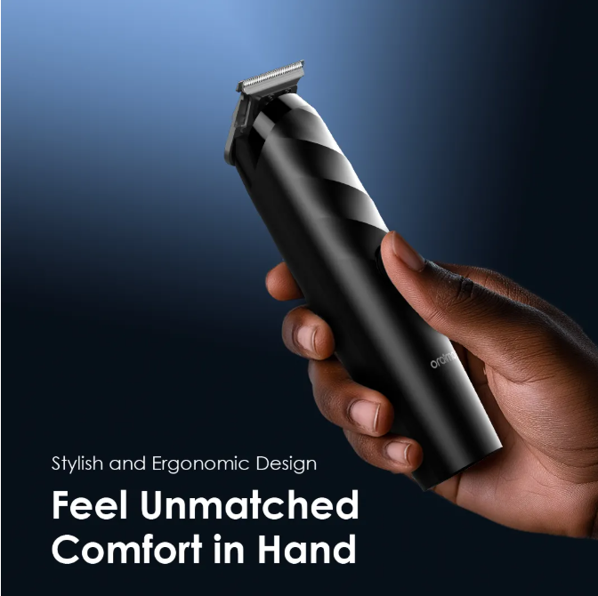 Oraimo OTR-210 Cordless Powerful Electric Smart Trimmer Perfect for beard, mustache, and hair trimming – all with comfort and control. view 4
