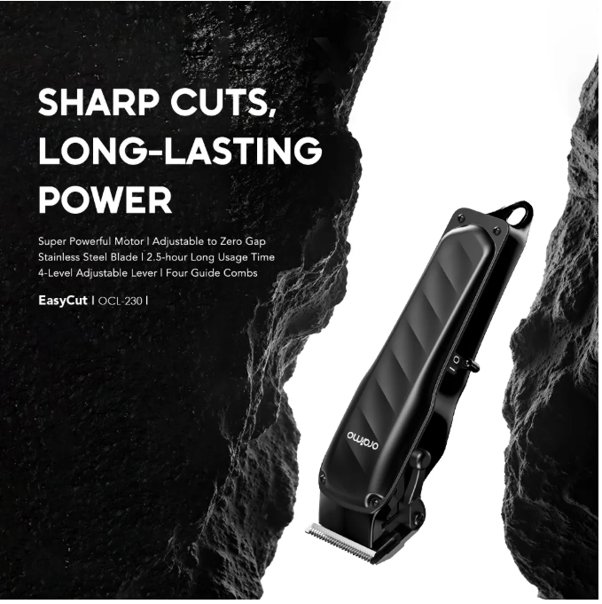 Oraimo Easy Cut OCL-230,Super Powerful Professional Hair Clipper view 3