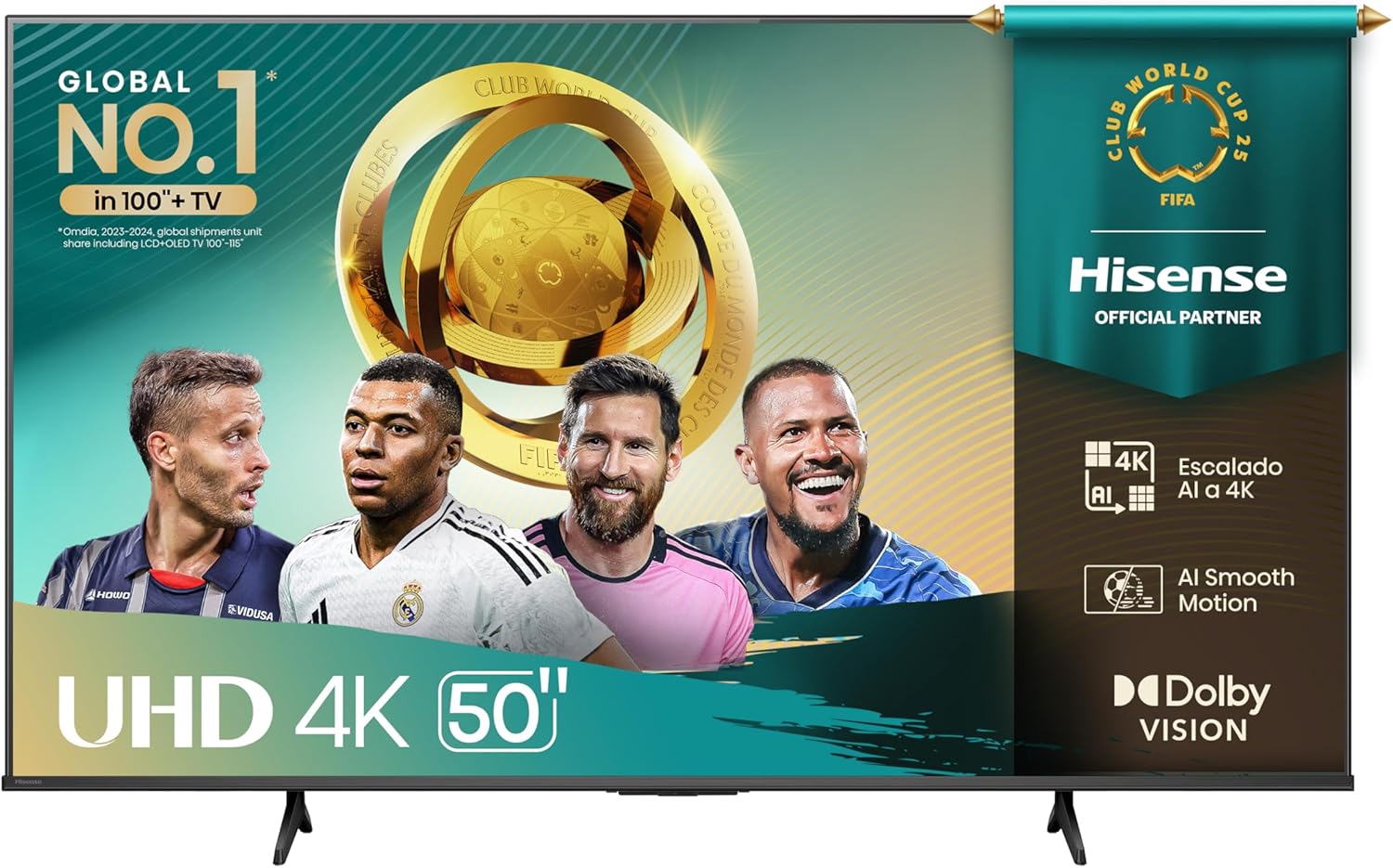 Smart TV 4K 50 Pulgadas Hisense