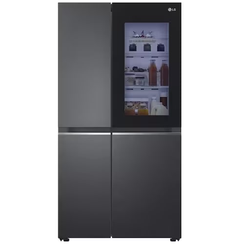Refrigerador Dúplex 23 p³ Negro Mate LG