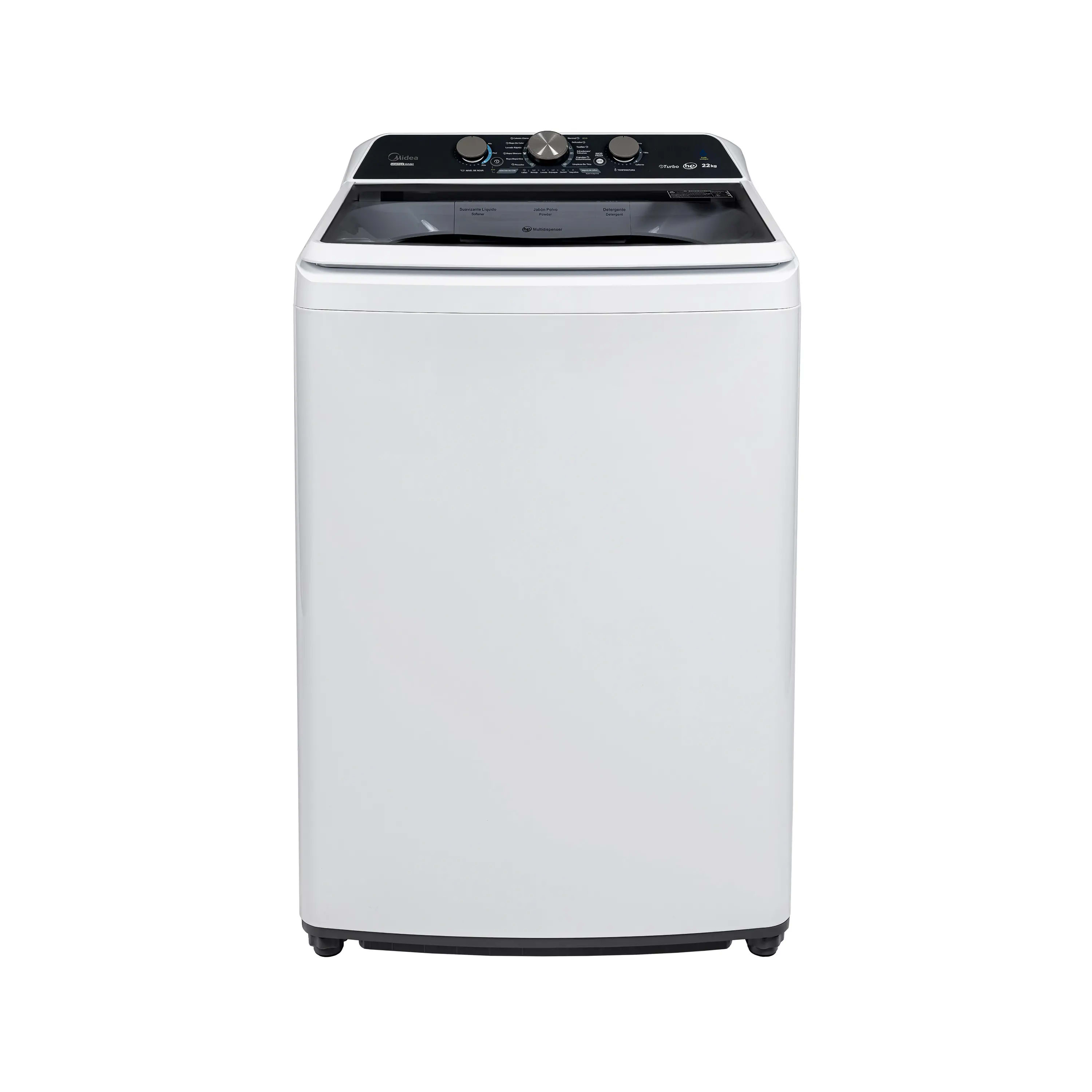 Lavadora Automática Carga Superior 22 kg Blanca MIDEA