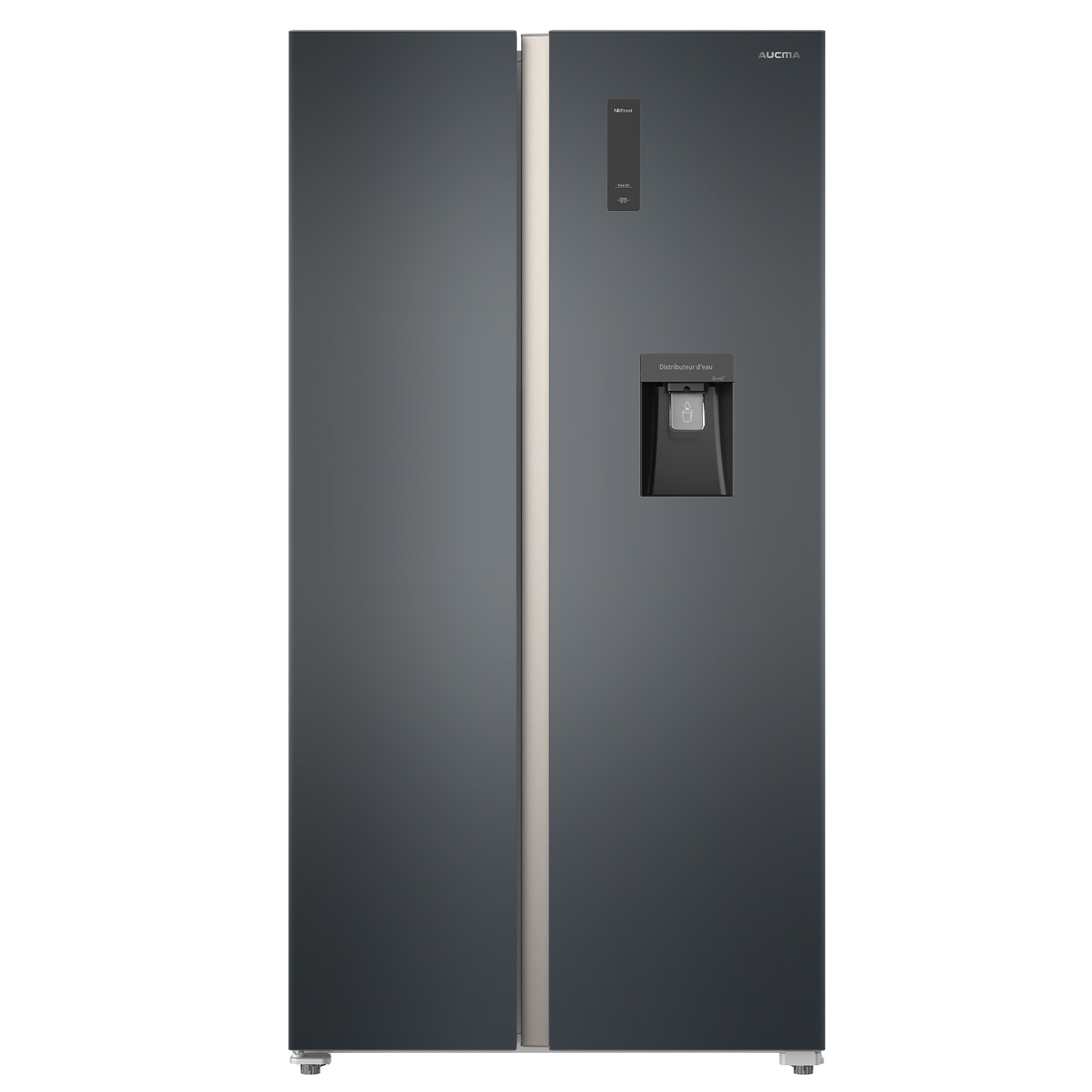 Refrigerador Inverter Side by Side 22 p³ Gris Humo AUCMA