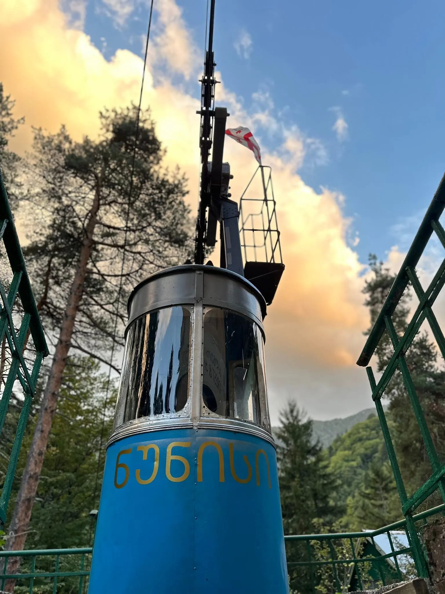The cable car