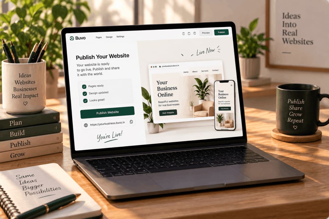 Publish your page