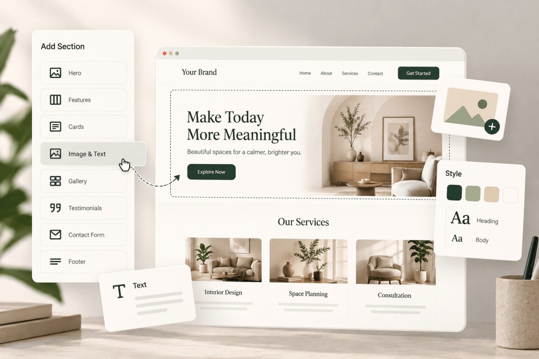 Build visually