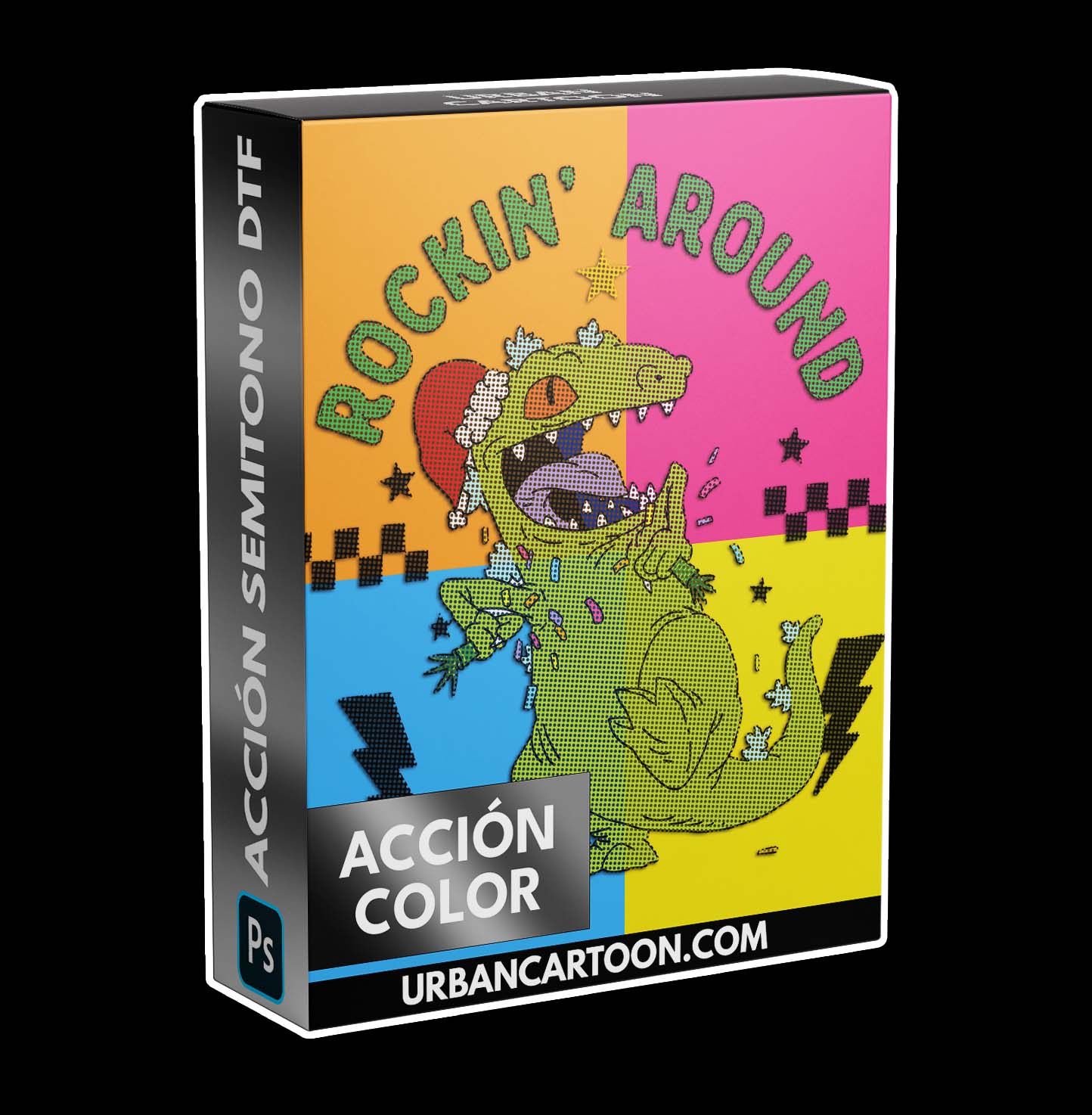 Acción Semitonos de Color