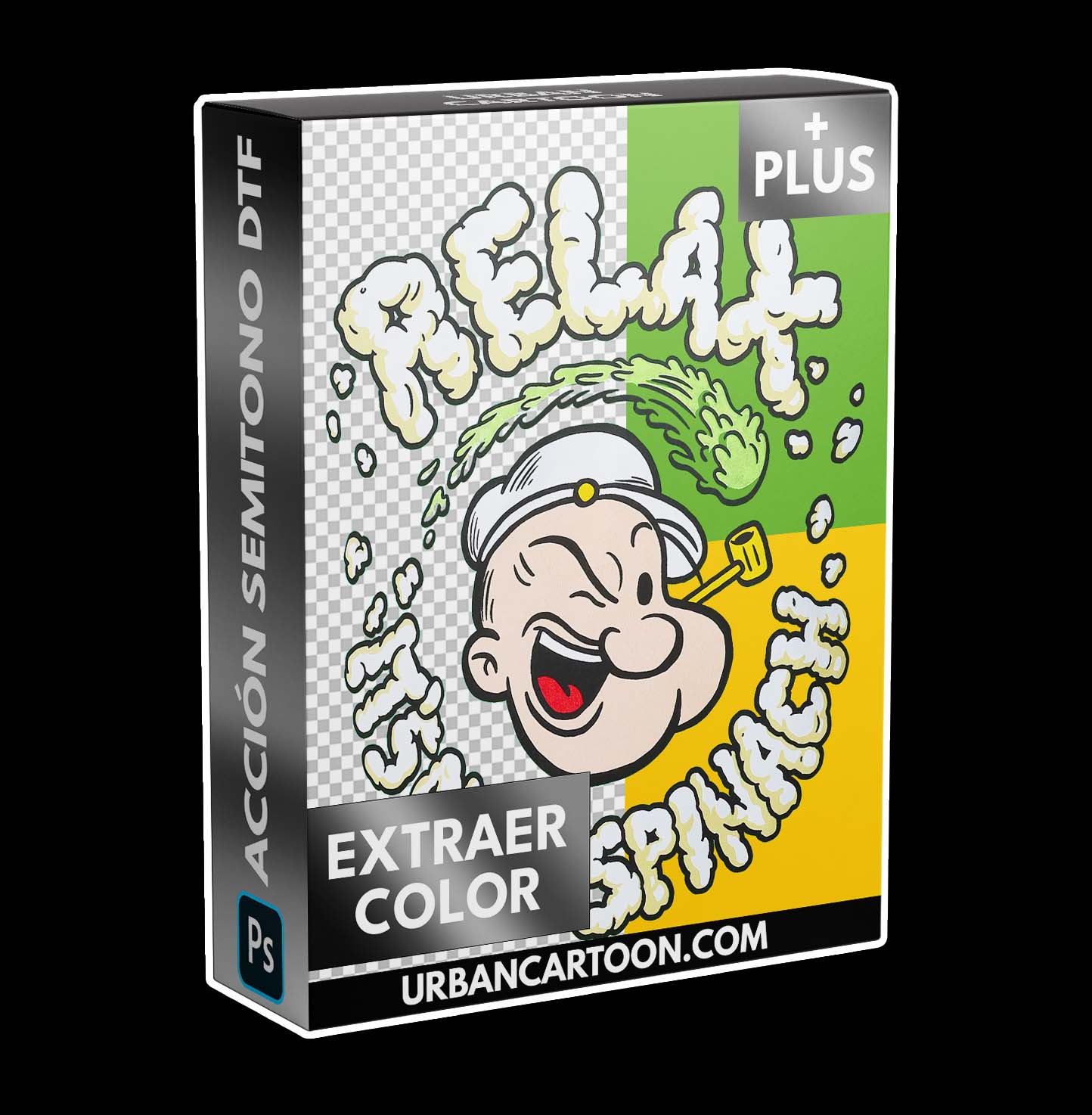 Acción Extraer Color Plus+