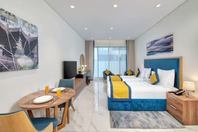 Deluxe Twin Studio Apartment at Bur Dubai — photo 2