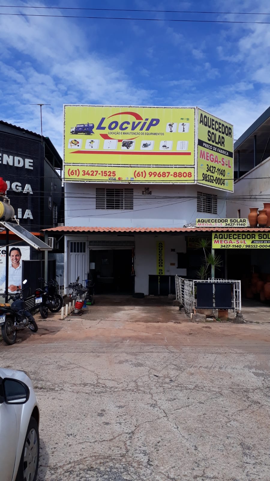 Locvip Locação e Manutenção de Equipamentos