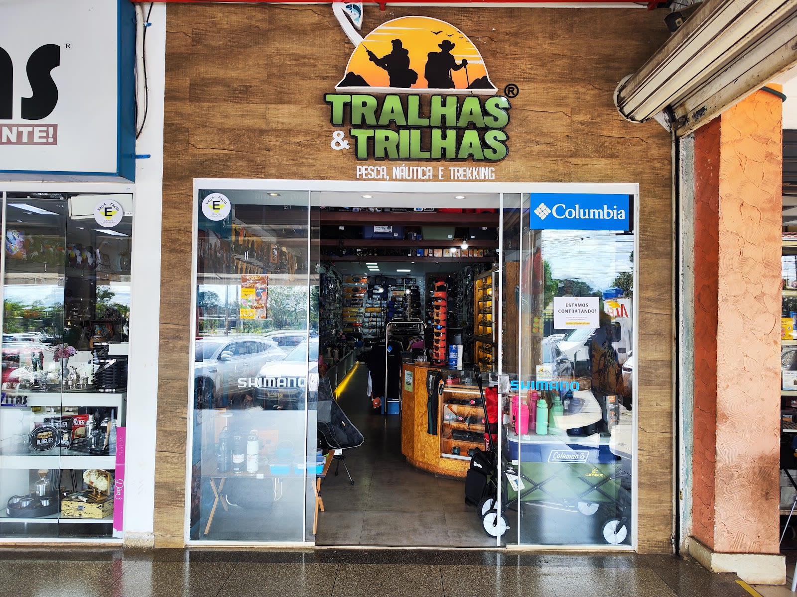 Loja de Pesca e Camping Tralhas e Trilhas