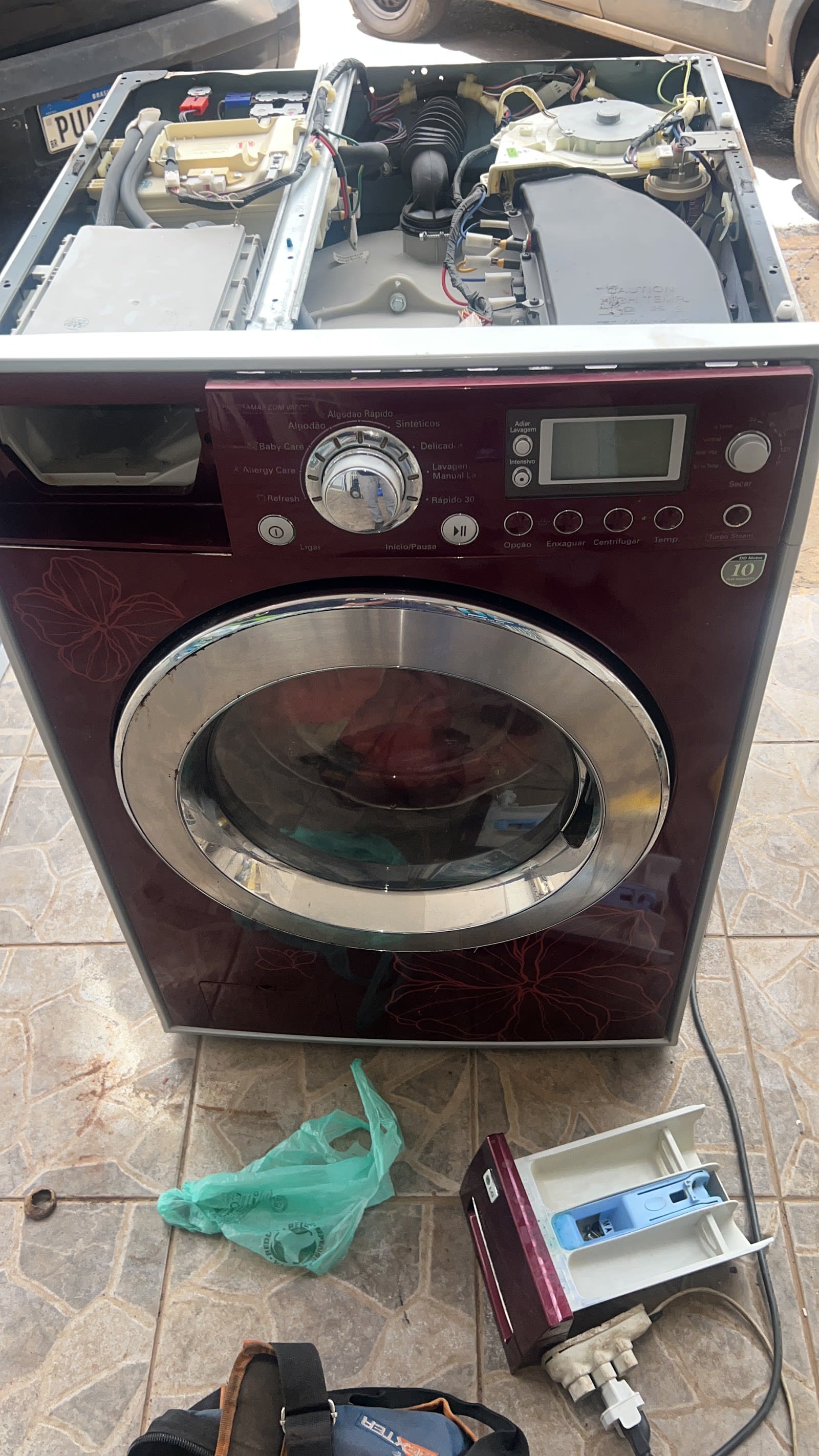 Maquitek - Conserto de lava e seca Samsung LG Assistência técnica LG samsung Lago sul Jardim botânico — foto 3