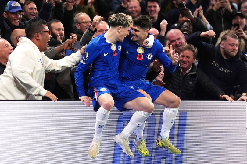 Aksi Alejandro Garnacho di pertandingan melawan Wolves