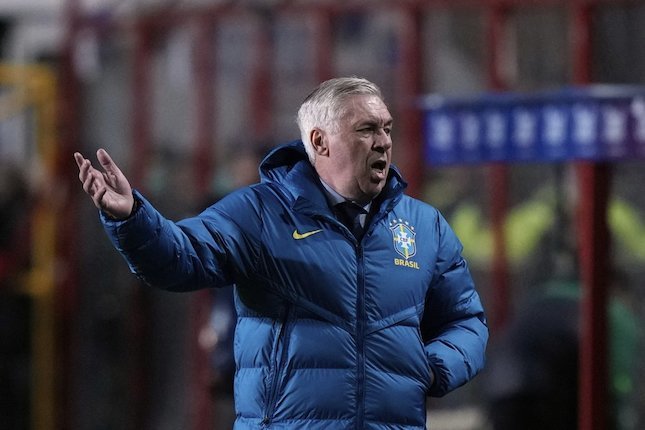 Carlo Ancelotti Pelatih Timnas Brasil