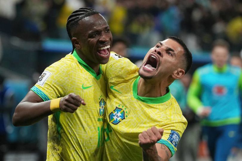 Vinicius Junior di Timnas Brasil