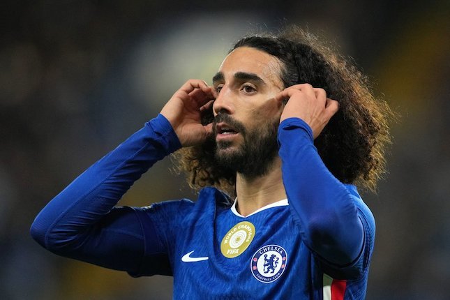 Marc Cucurella saat diwawancarai setelah pertandingan